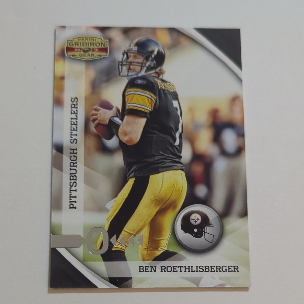 2010 Panini Gridiron Gear Silver O Ben Roethlisberger #116 Low Numbered 226/250